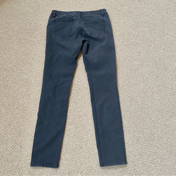 PRANA Black Gray Jeans Denim Slacks Size 8 - Picture 2 of 4